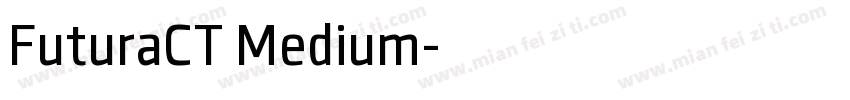 FuturaCT Medium字体转换